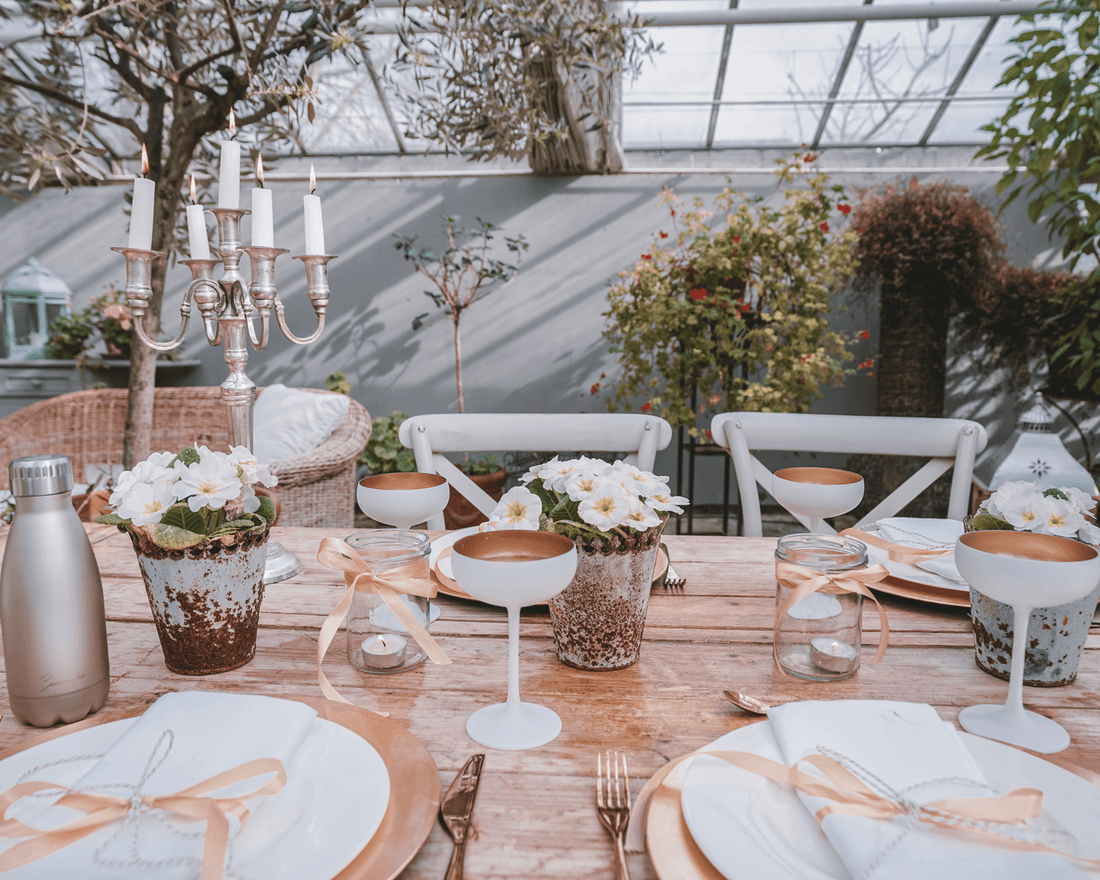 10 Tipps für eine nachhaltige Hochzeitsdekoration