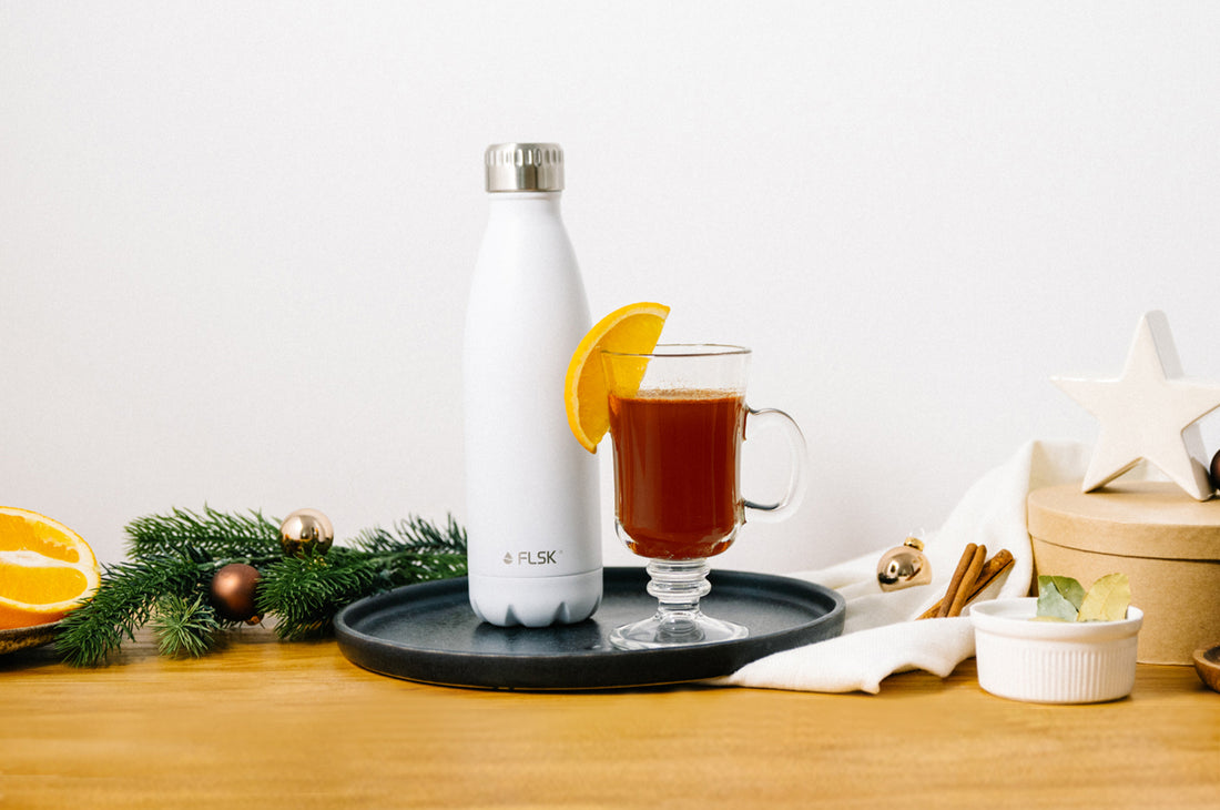 Glühwein mit Orangen-Karamell und Kardamom