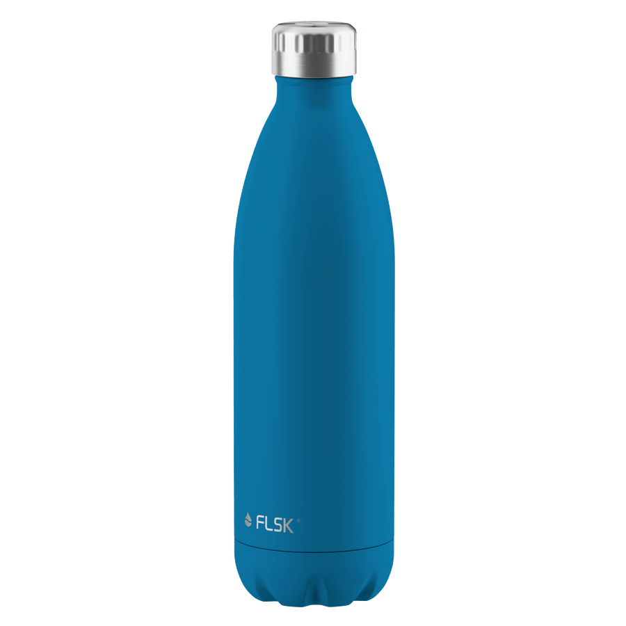 FLSK Trinkflasche 1000 ml aus Edelstahl ocean