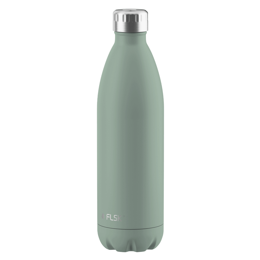 FLSK Trinkflasche 1000 ml aus Edelstahl sage