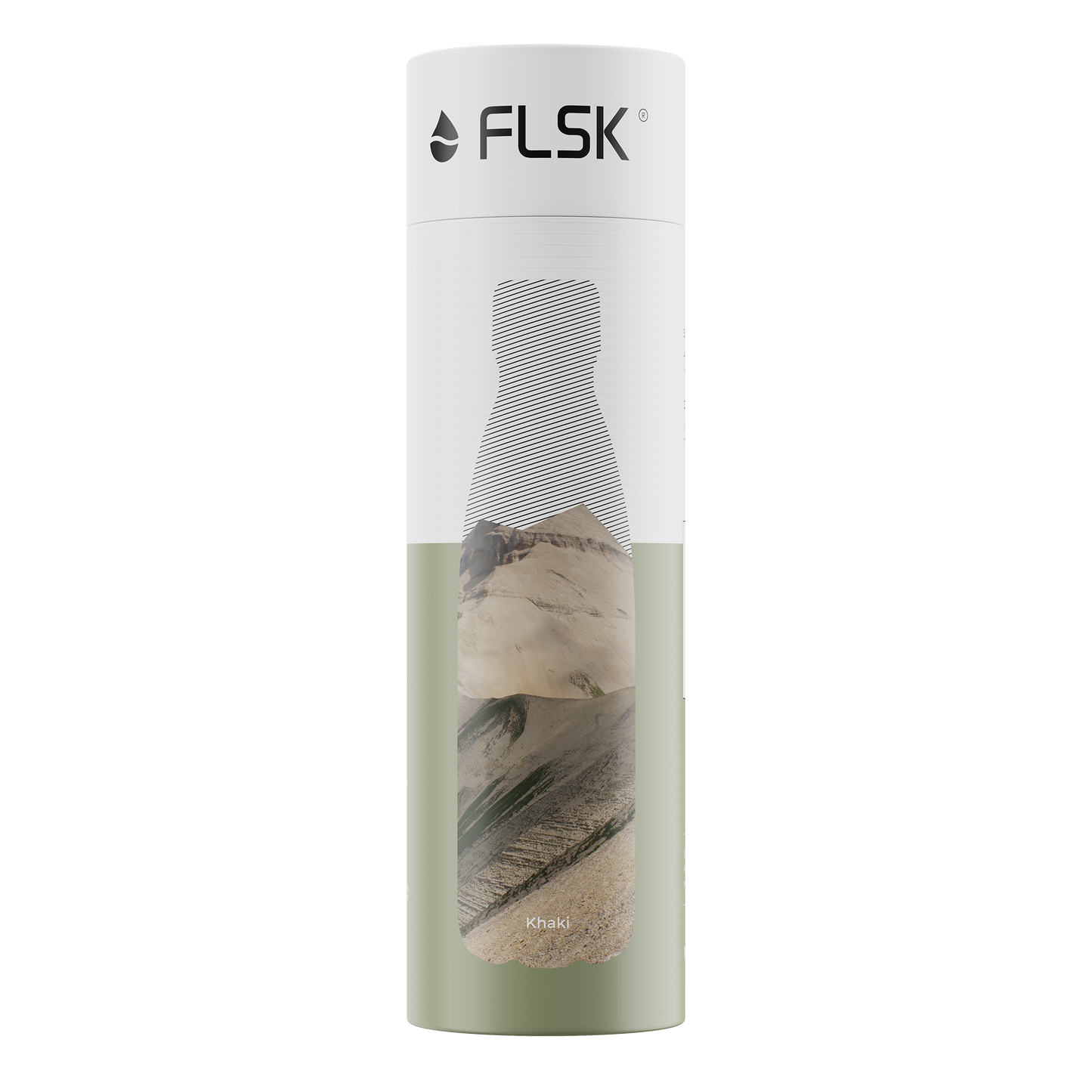 FLSK Trinkflasche aus Edelstahl