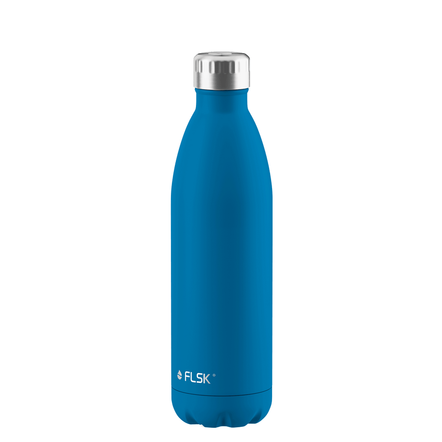 FLSK Trinkflasche 750 ml aus Edelstahl ocean