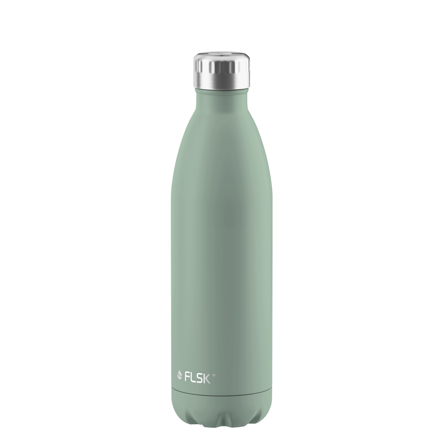 FLSK Trinkflasche 750 ml aus Edelstahl sage