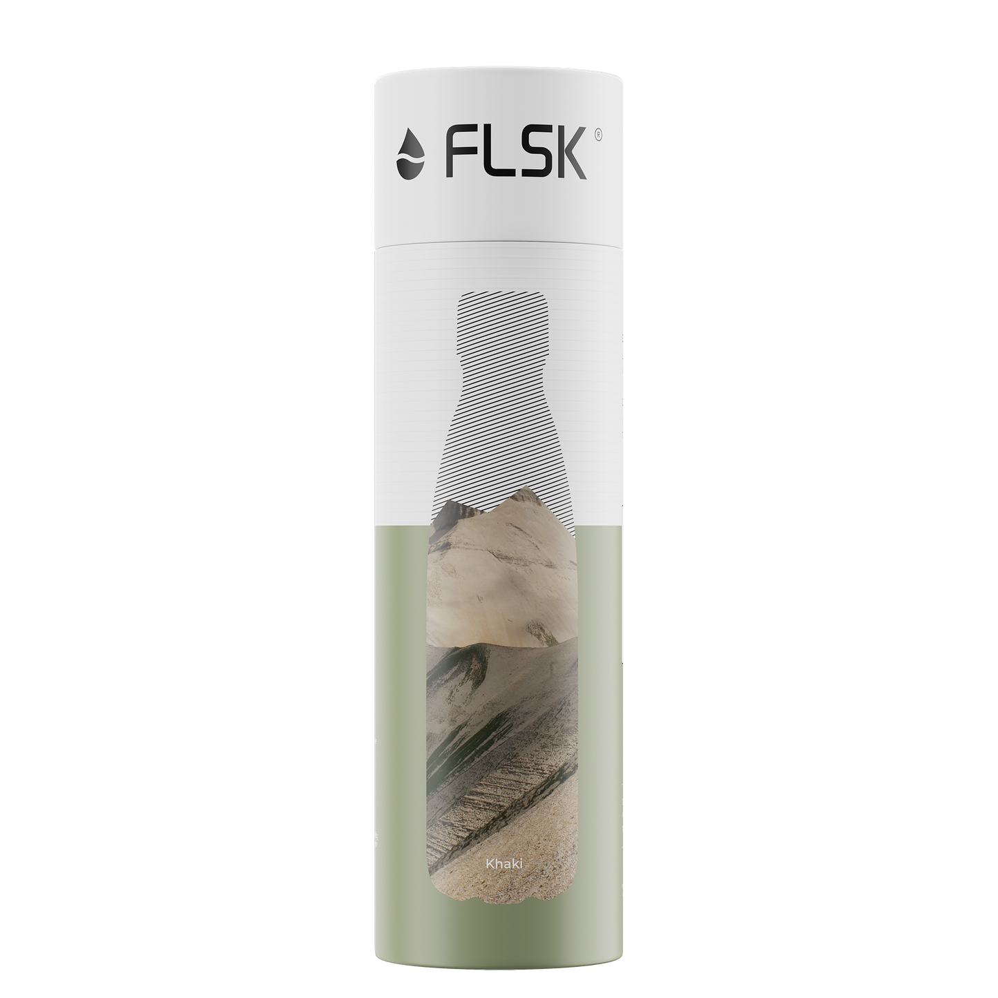 FLSK Trinkflasche aus Edelstahl