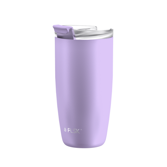 FLSK Kaffeebecher aus Edelstahl 500 ml lavender