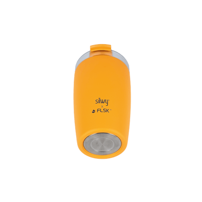 FLSK x silwy magnetischer Kaffeebecher aus Edelstahl sunrise