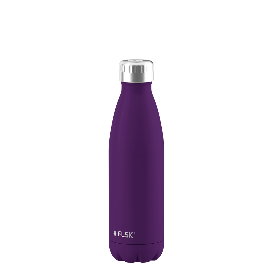 FLSK Trinkflasche aus Edelstahl 500 ml nordic plum