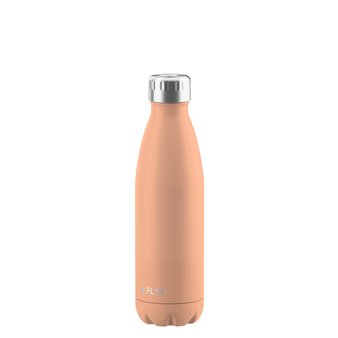 FLSK Trinkflasche aus Edelstahl 500 ml peach