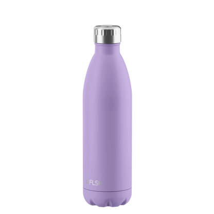 FLSK Trinkflasche aus Edelstahl lavender 750 ml