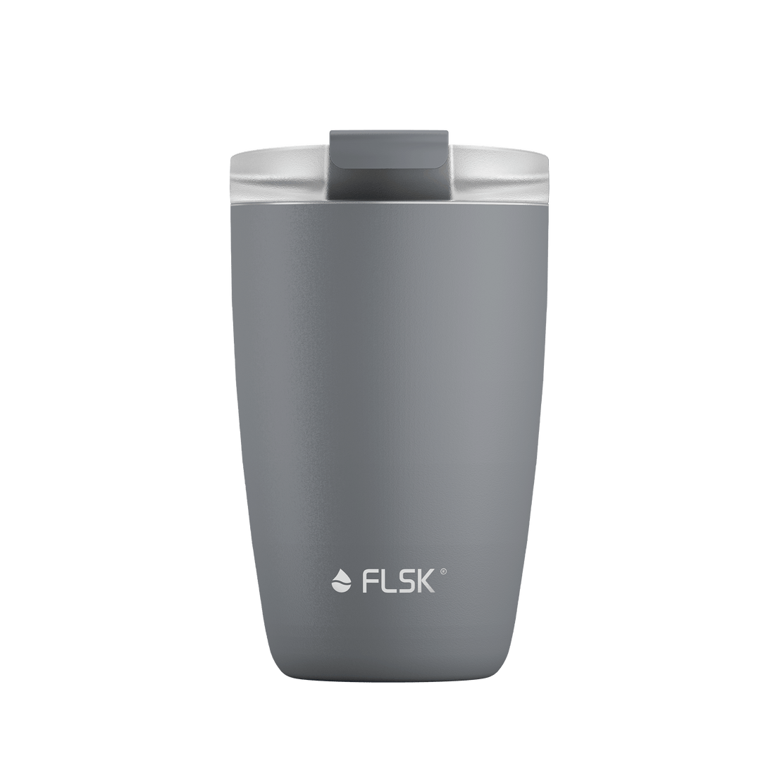 FLSK Kaffeebecher 350 ml stone aus Edelstahl