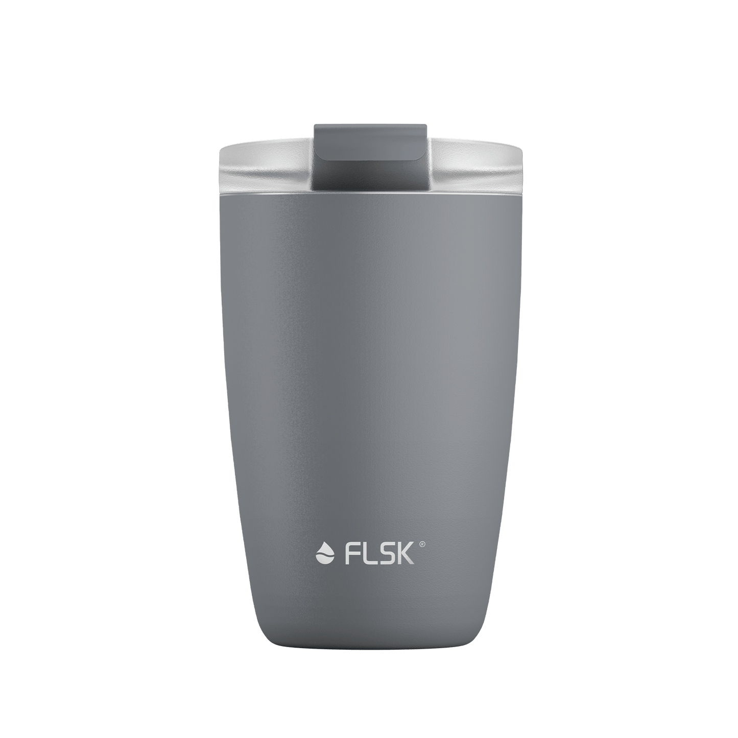 FLSK Kaffeebecher 350 ml stone aus Edelstahl